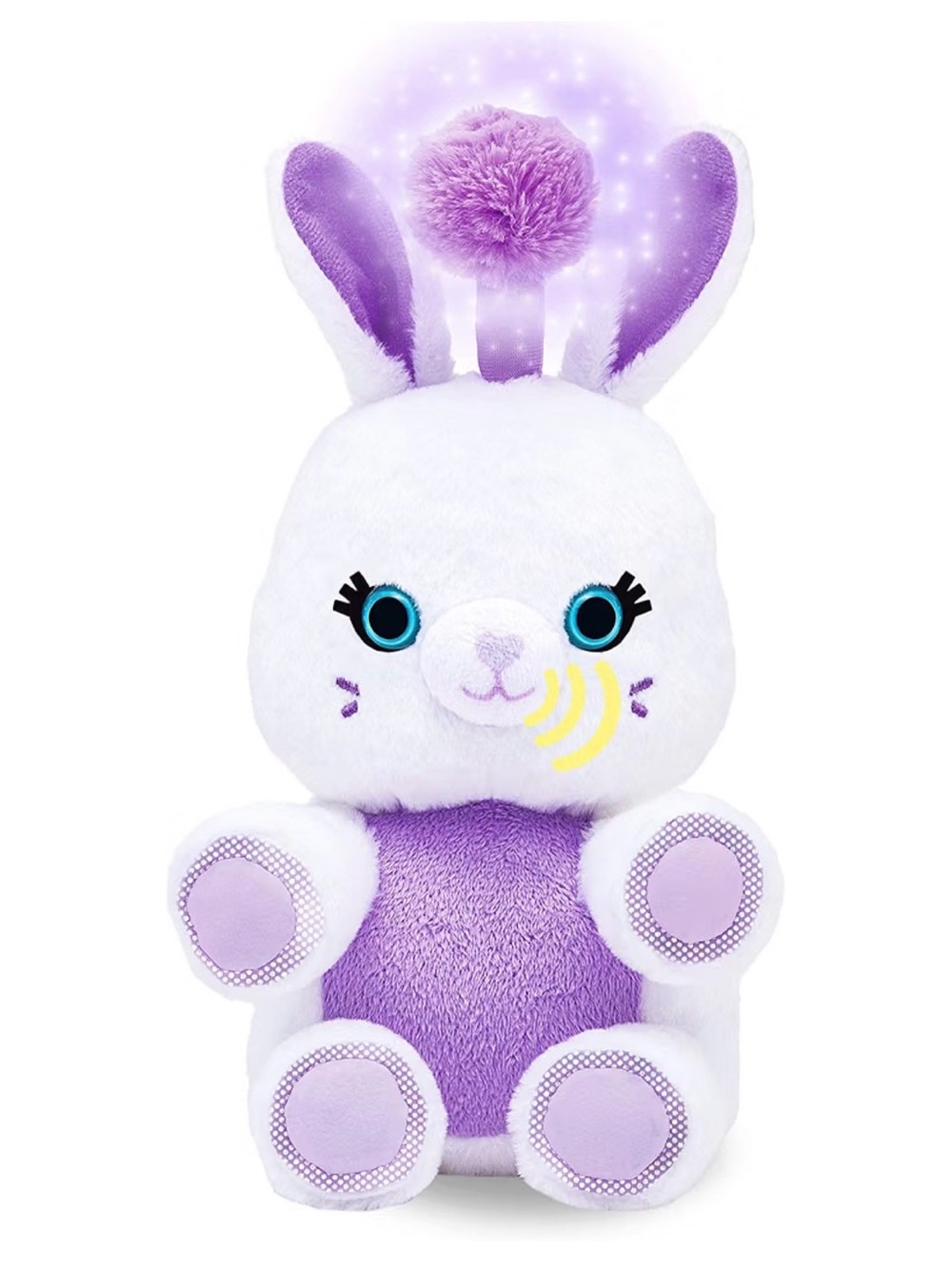 Jazwares Fuzzible Friends Fluff Bunny Interactive Alexa Plush Toy NIB RARE VHTF
